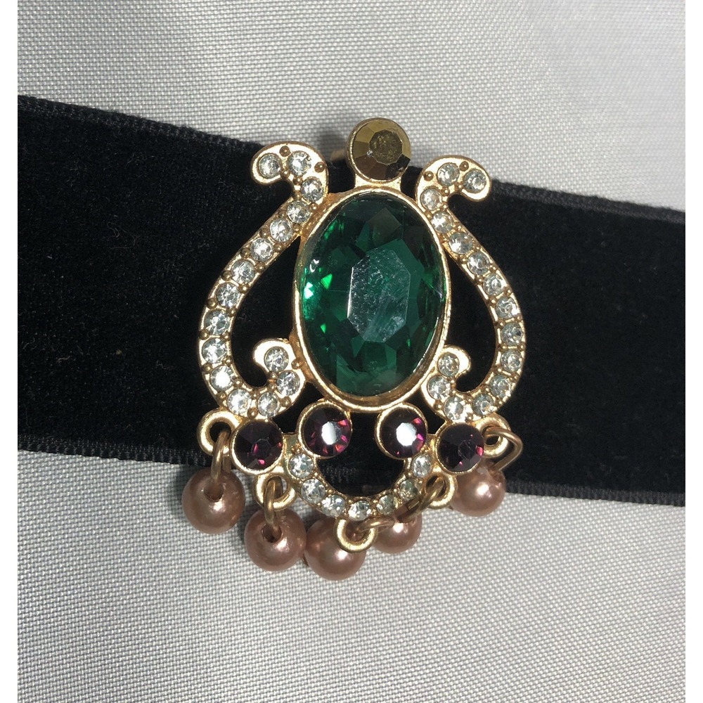 Vintage-style baroque choker necklace - Preowned - Picture 12 of 12